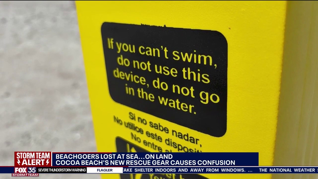 New rescue tubes in Cocoa Beach raise safety concerns