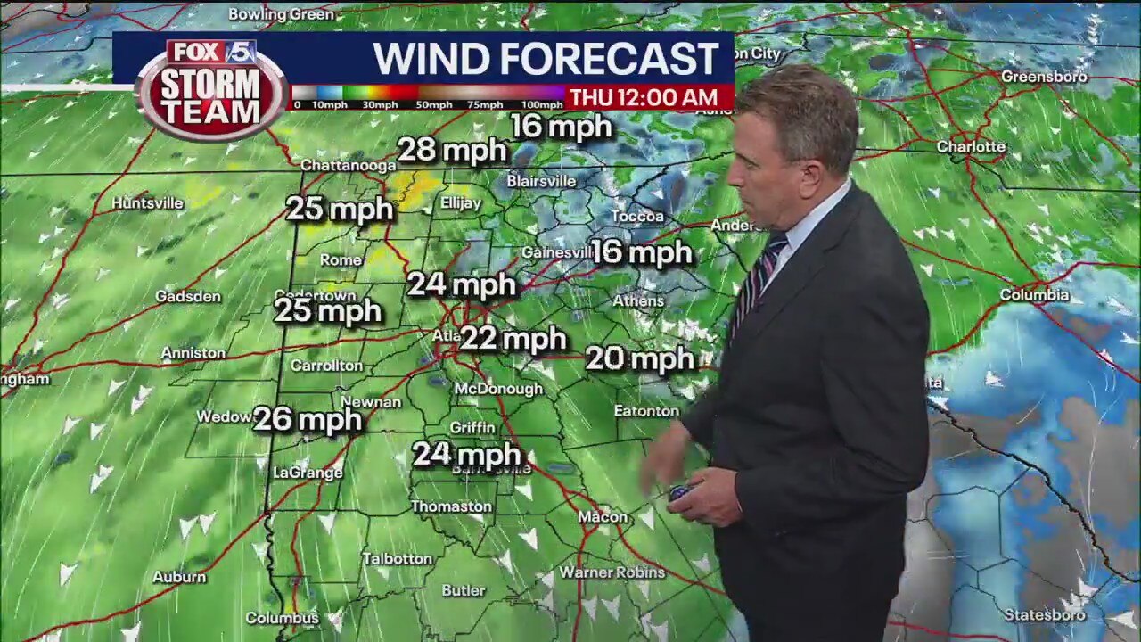 Wednesday afternoon forecast