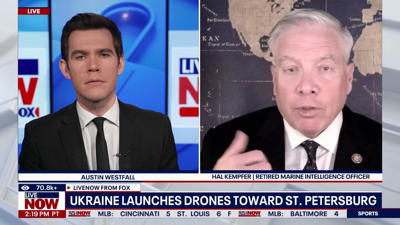 Ukraine launches drones toward St. Petersburg