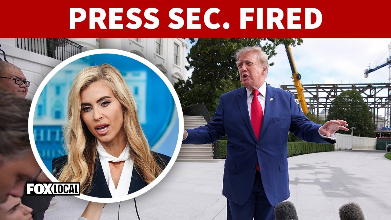 FULL: Trump says press secretary Katie Zacharia should "reconsider" role