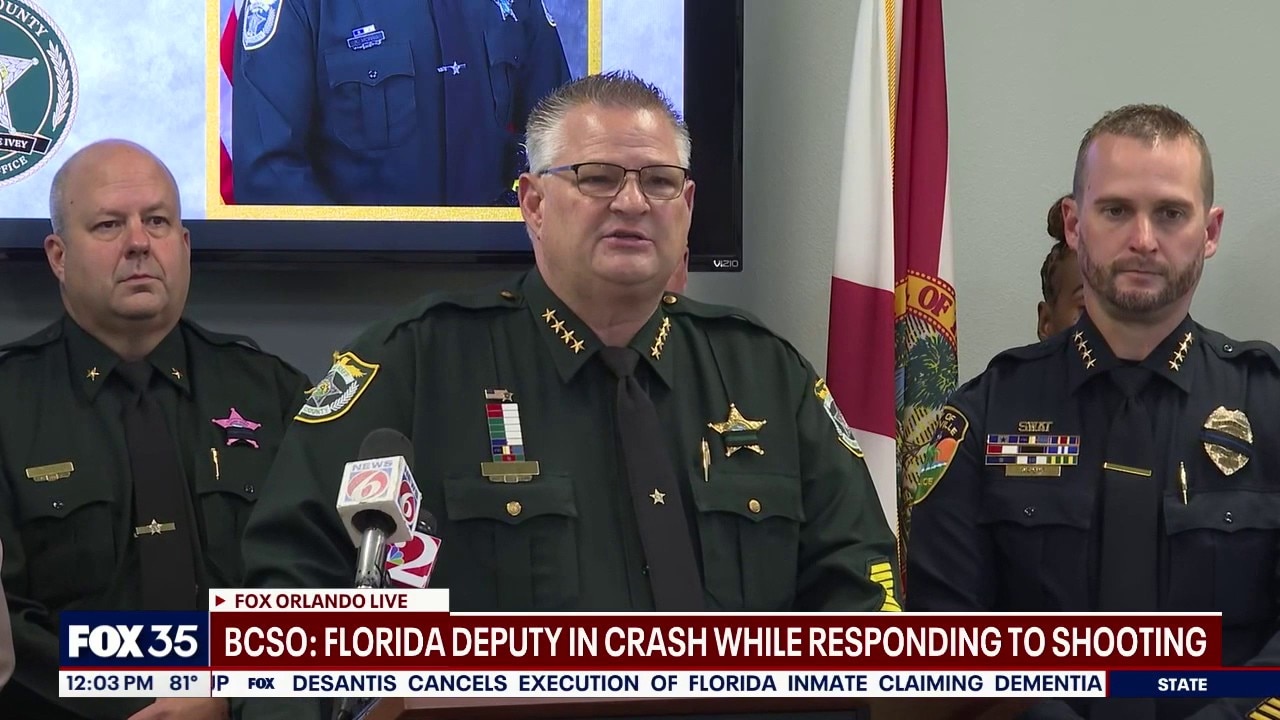 Florida deputy killed in crash while responding to deputy-involved shooting