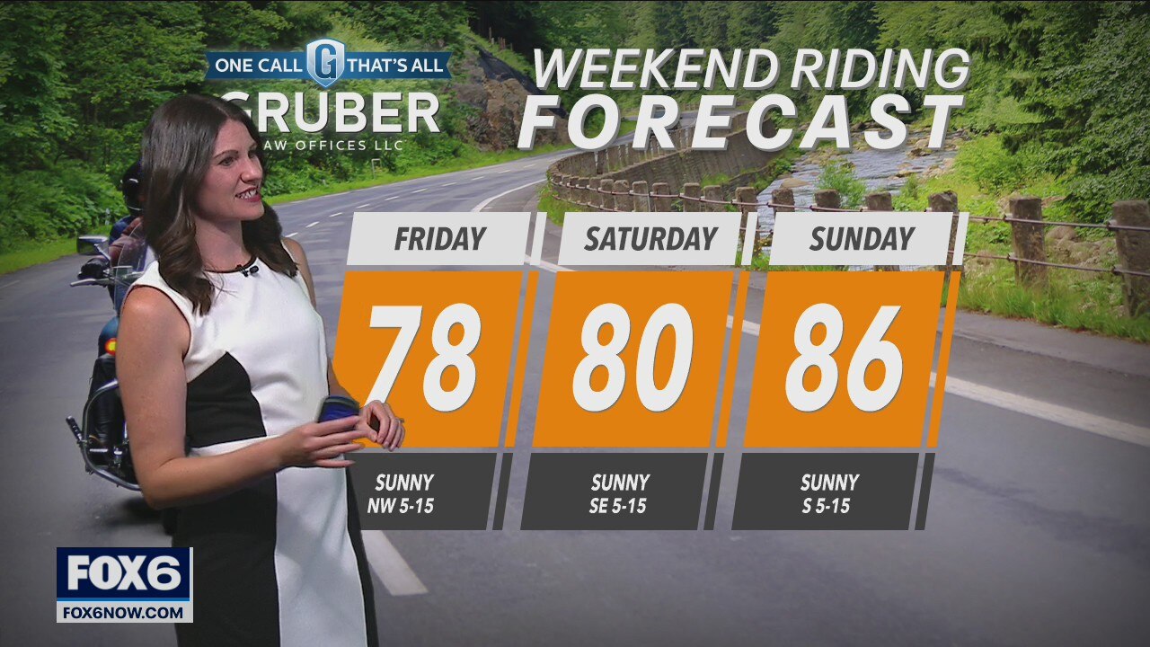 Weekend Riding Forecast (July 29-31)