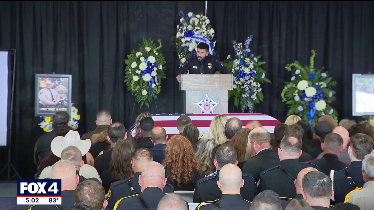 Funeral honors fallen Van Zandt County deputy 
