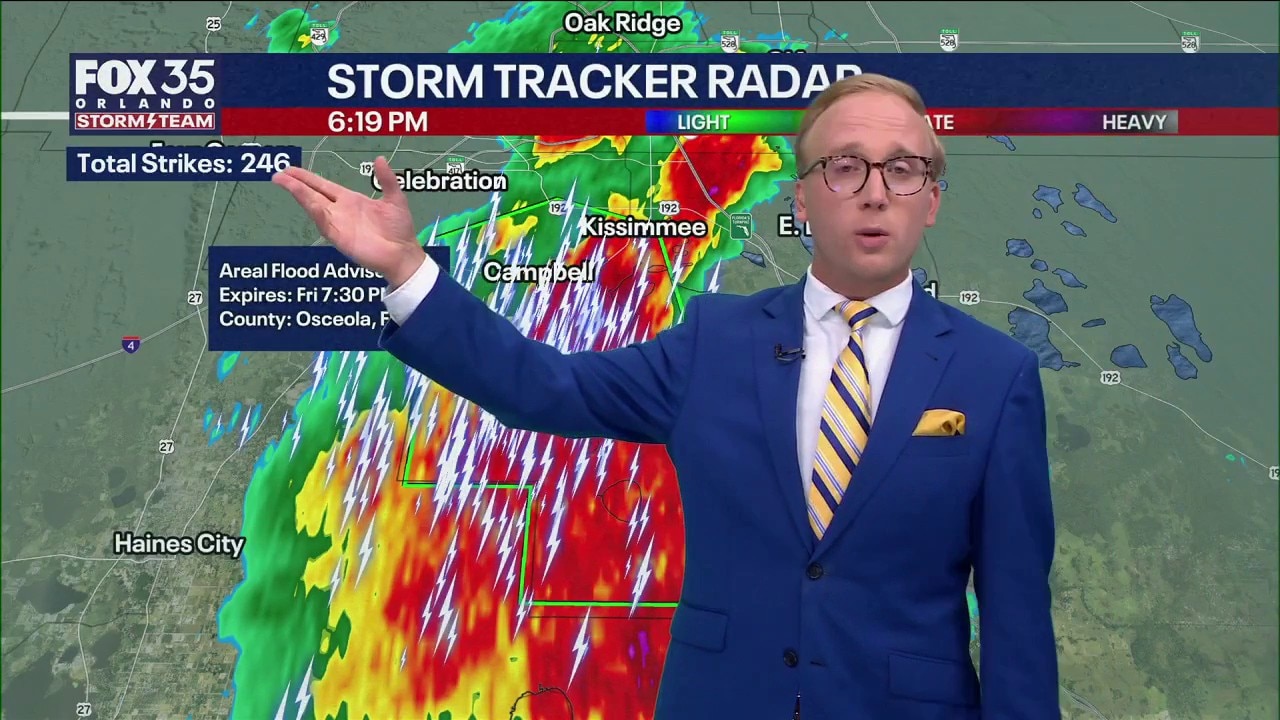 Orlando PM Weather Forecast: Tracking storms