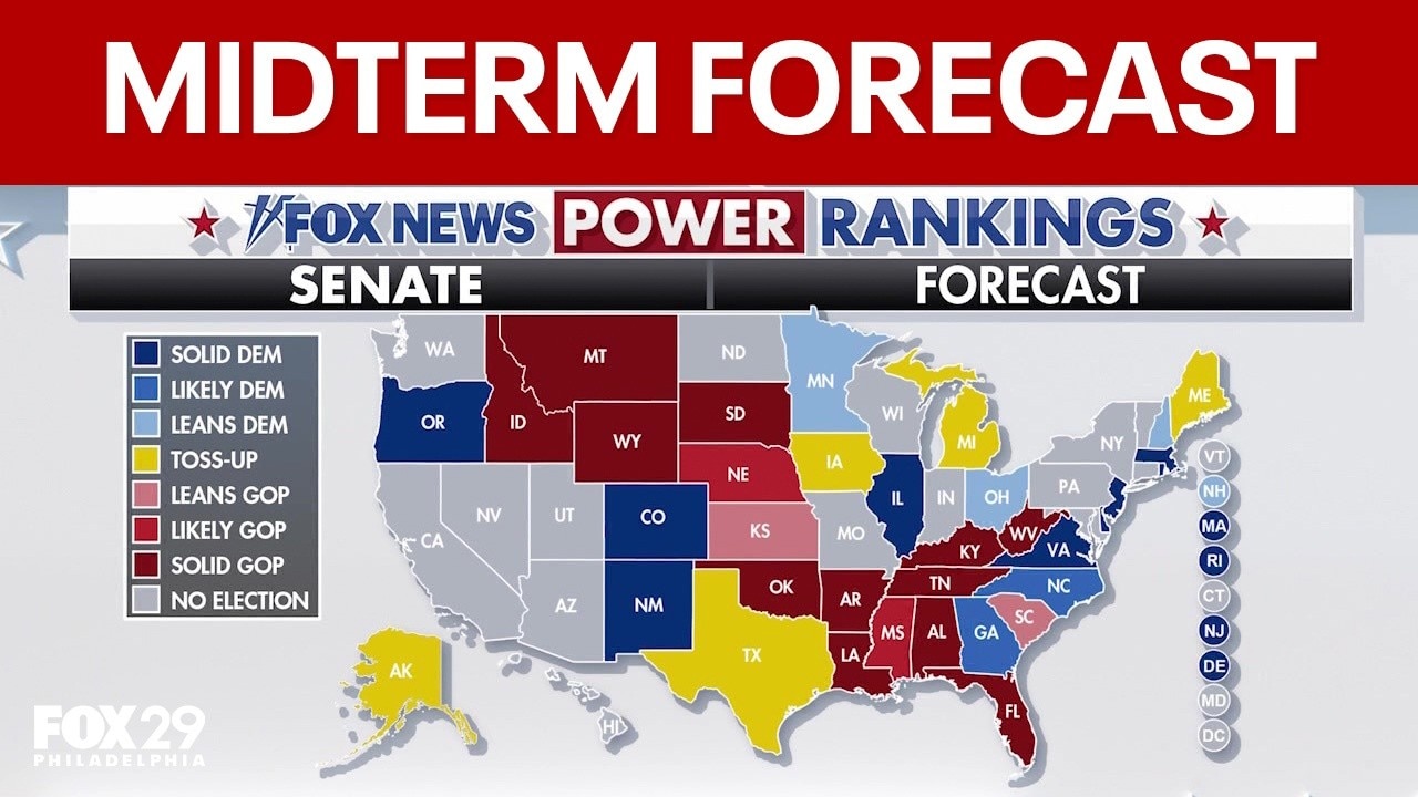 Midterm Elections: Which states are still up for grabs ahead Election Day