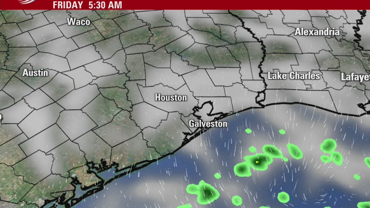 Friday morning weather forecast
