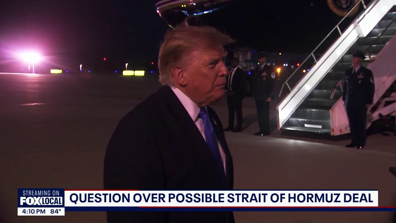 Trump: Deal to open Strait of Hormuz could happen any moment