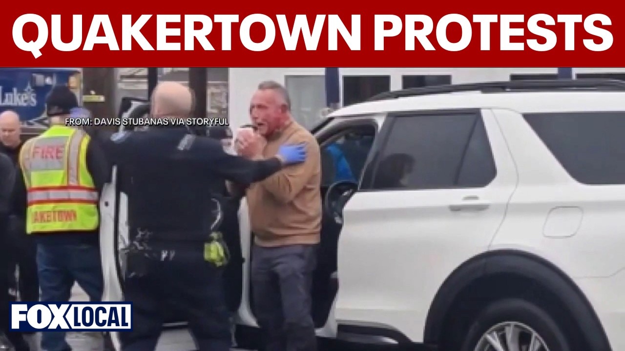 Quakertown police followed policy during ICE protest: Report