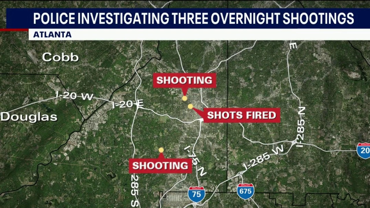 Update on overnight shootings that left 3 injured