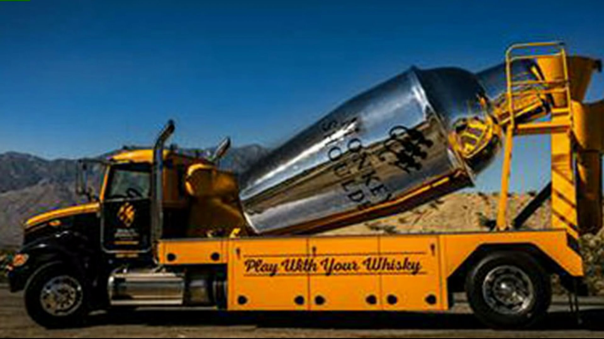 Giant cocktail shaker