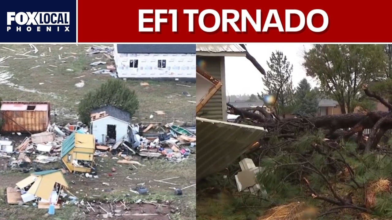 Two EF1 tornadoes confirmed in Arizona as one hits Heber-Overgaard