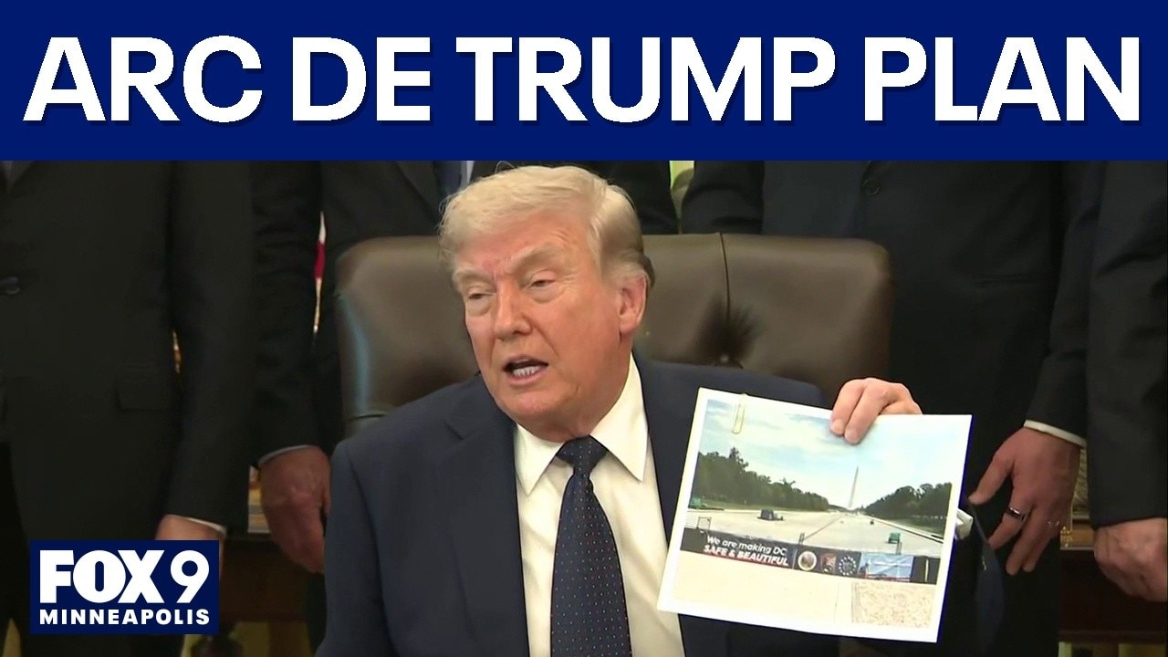 Triumphal Arch plans proposed by Trump