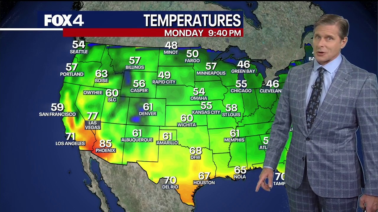 Dallas weather: October 19 overnight forecast