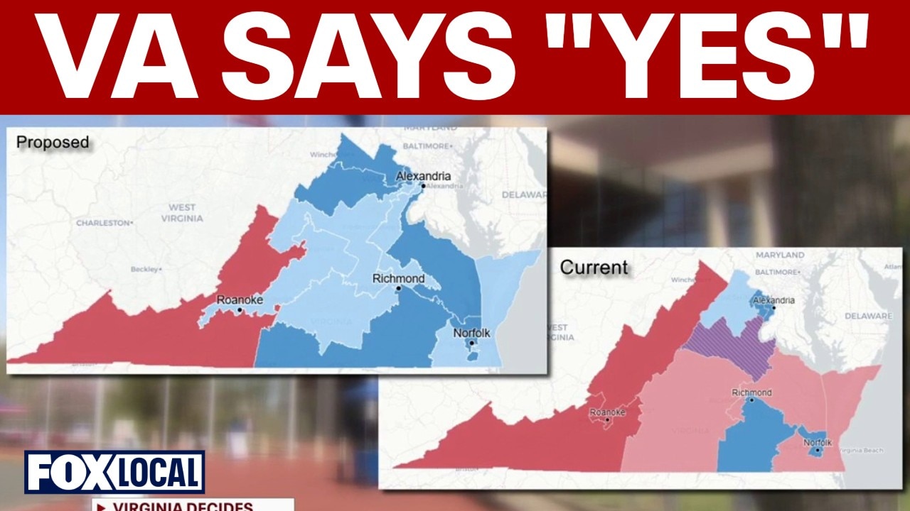 Voters approve plan to reshape Virginia congressional map | TOP STORIES