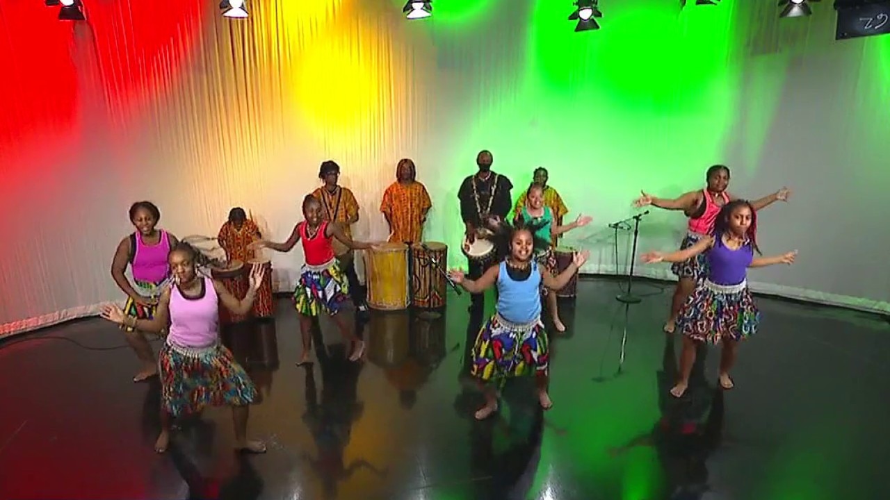 Nefertari African Dance Company live performance
