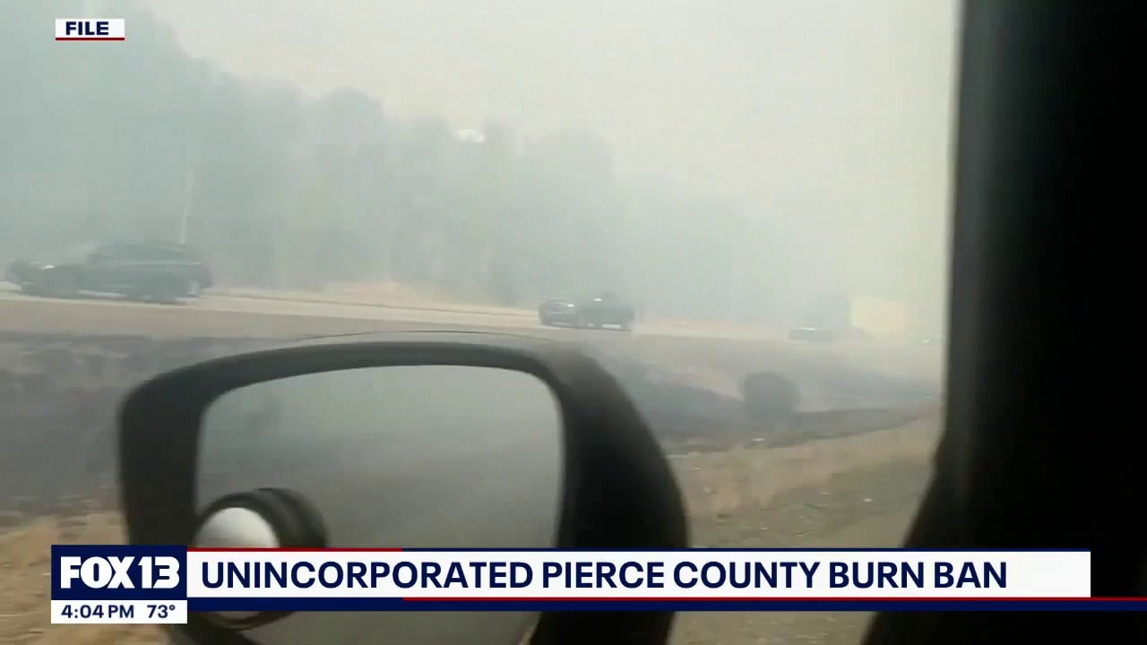 Heat wave brings burn bans to Pierce County