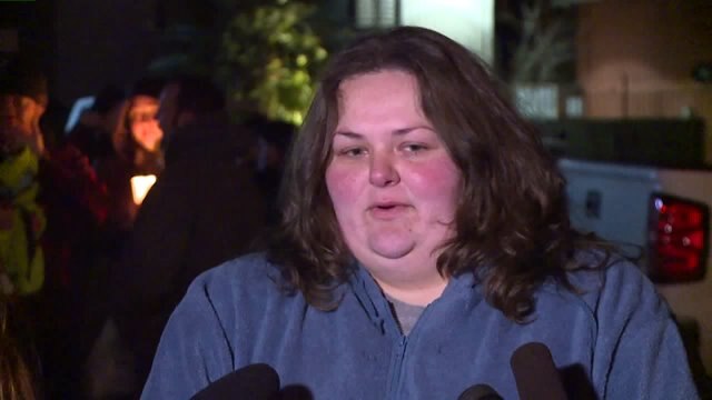 Vigil held for 2 young children killed in van crash