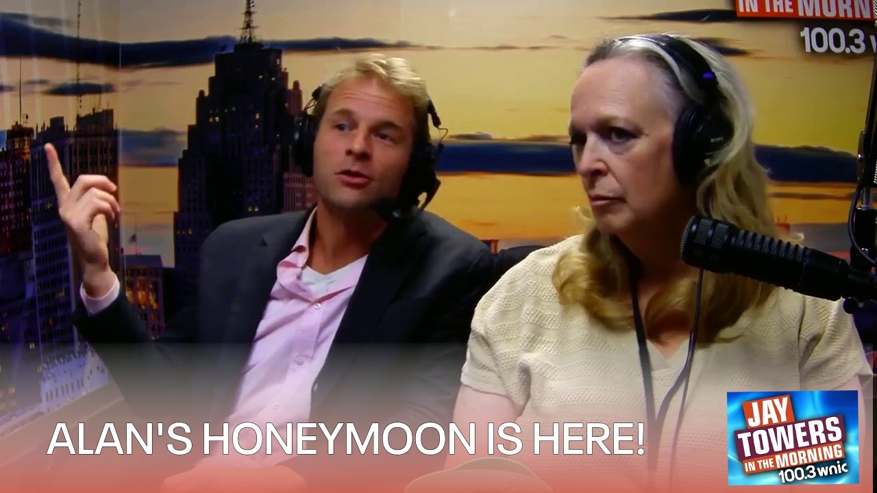 Honeymoon bound! Alan Longstreet's off the market and soon to be off the grid
