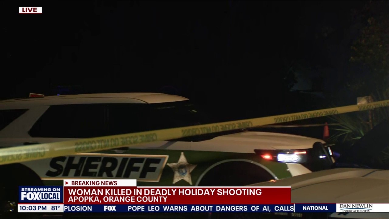 Woman killed in shooting in Apopka, deputies say