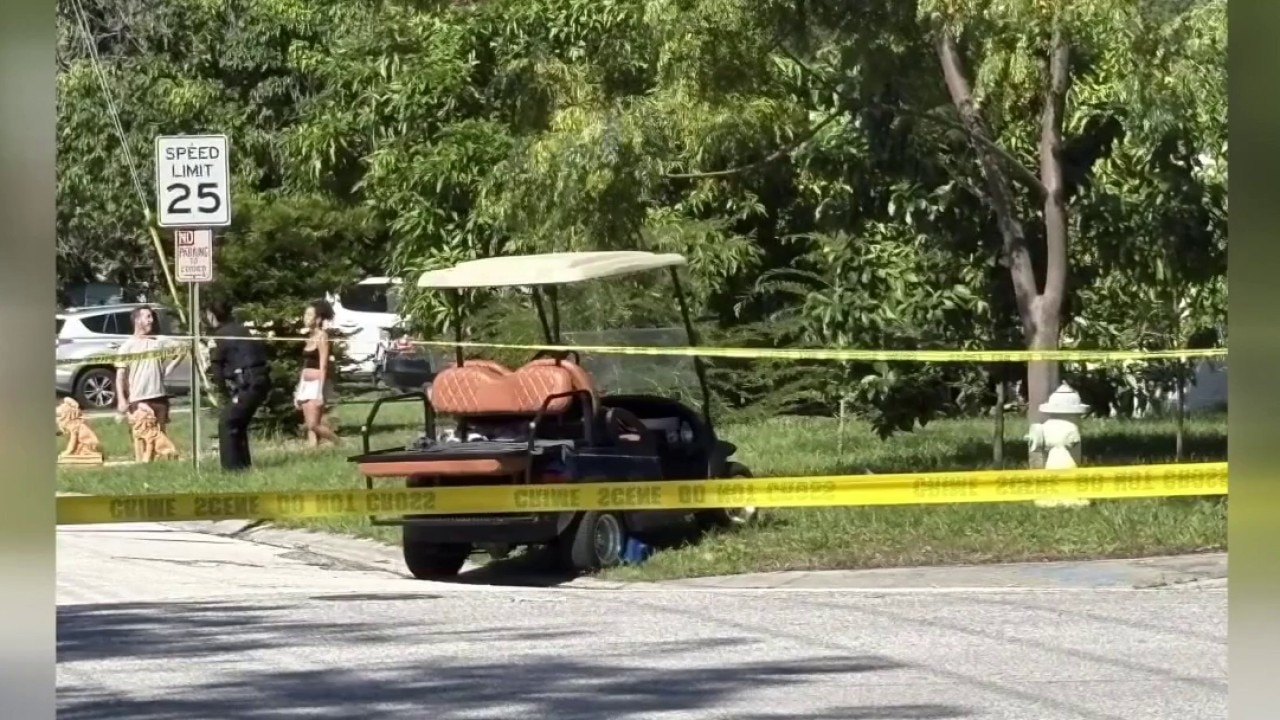Golf cart crashes involving children