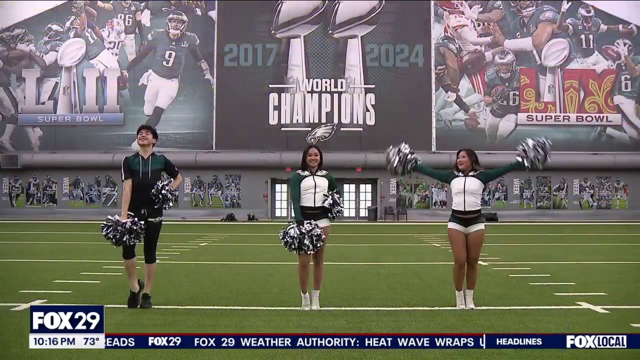 Asian American and Pacific Islander Heritage month: Eagles cheerleaders celebrate culture, ancestry