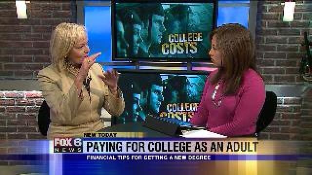 Paying for college as a working adult