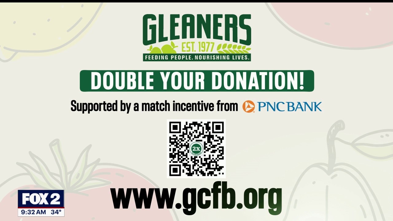 Gleaners hosting double your donation day