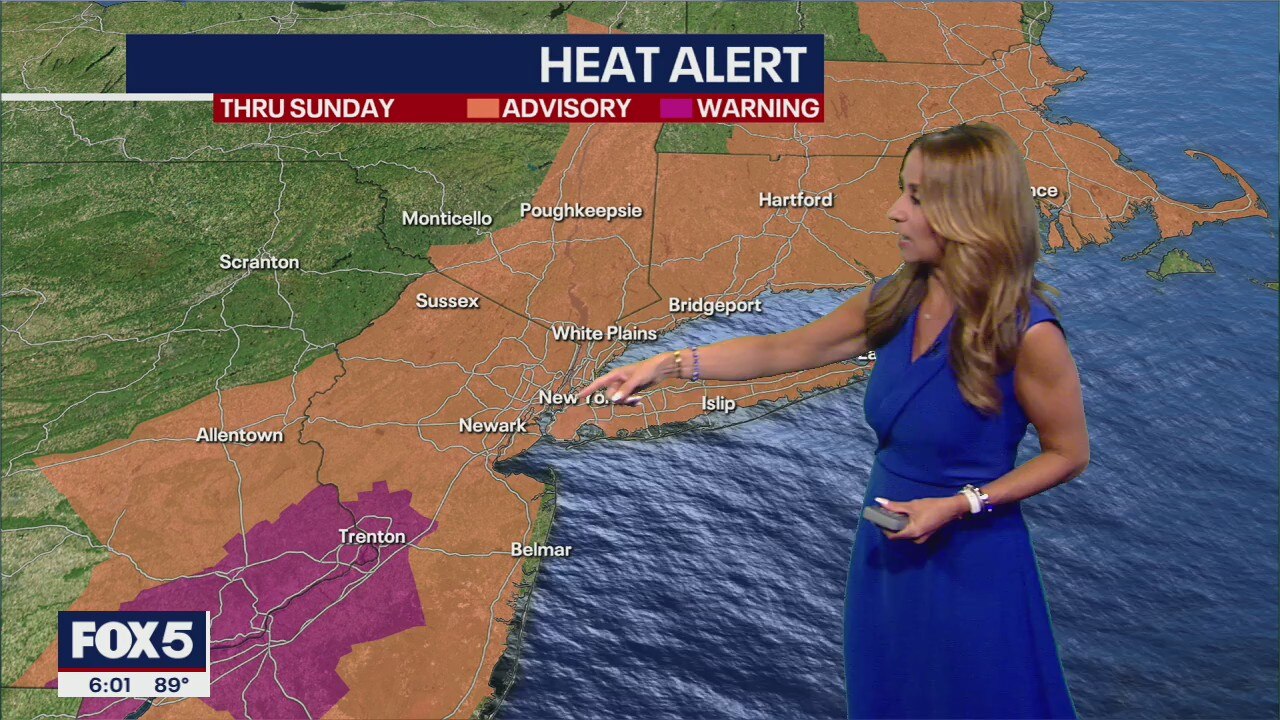 Heat wave stretches into weekend as New Yorkers try to stay cool