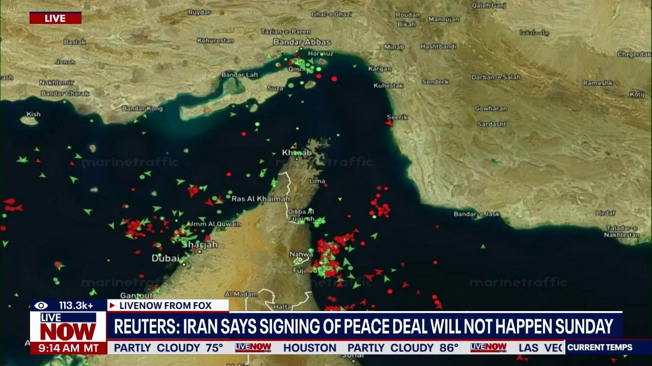 Iran says it will not sign peace deal amid war with US