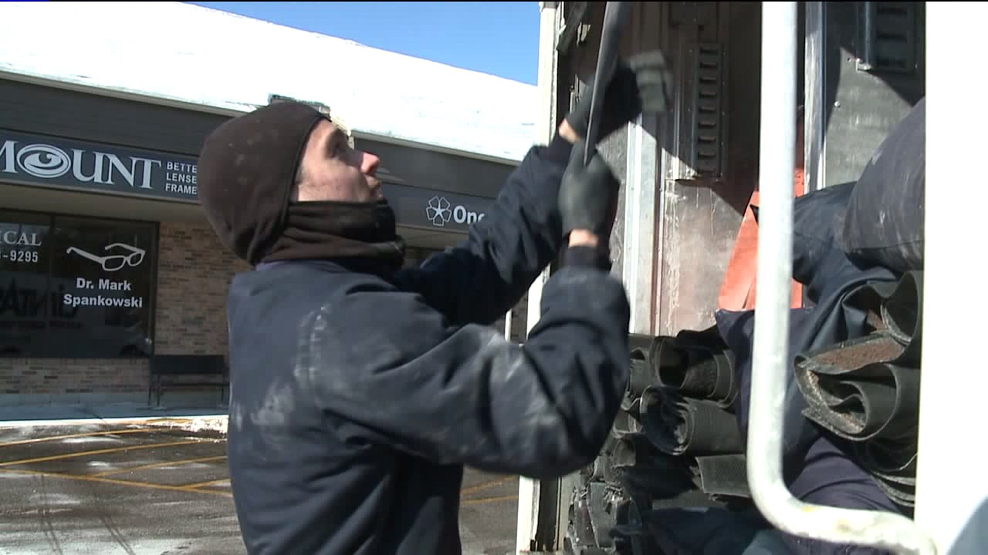 Working in the cold