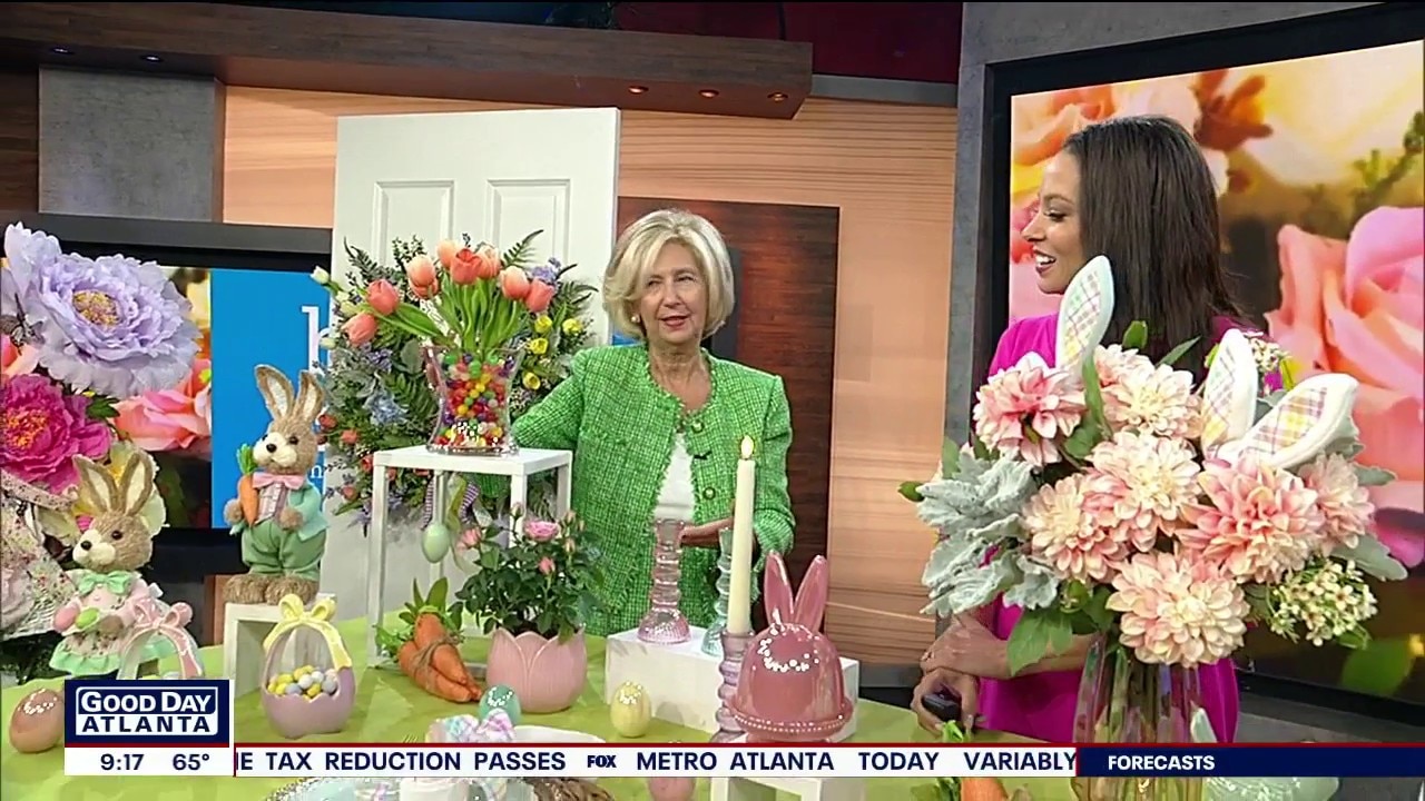 Spring tablescapes with Maxine Burton