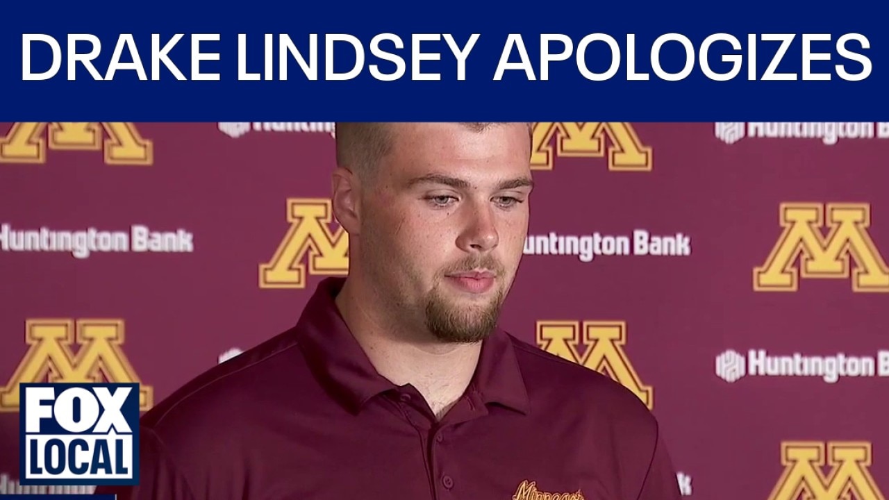 Drake Lindsey apologizes to Gophers for May arrest