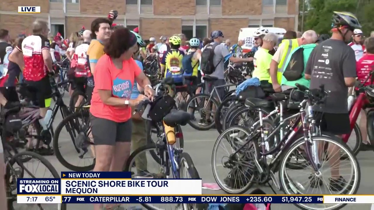 Scenic Shore Bike Tour kicks off in Mequon