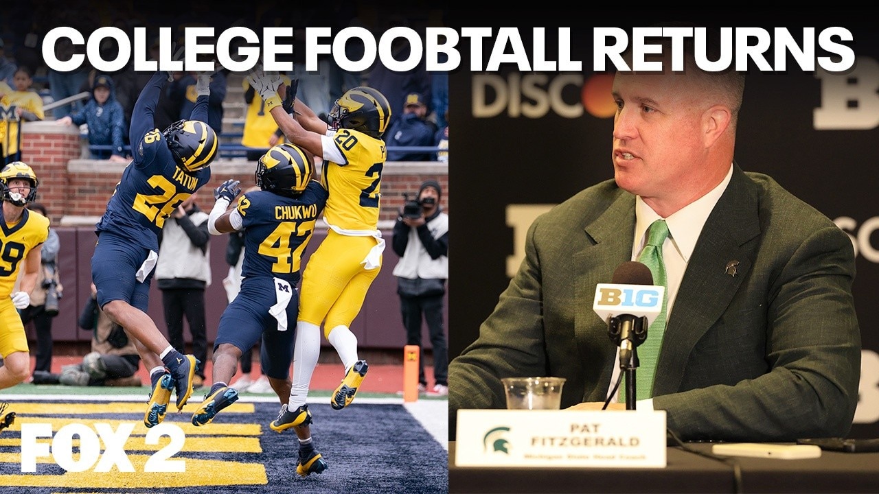 College Football is back with Michigan, MSU opening games