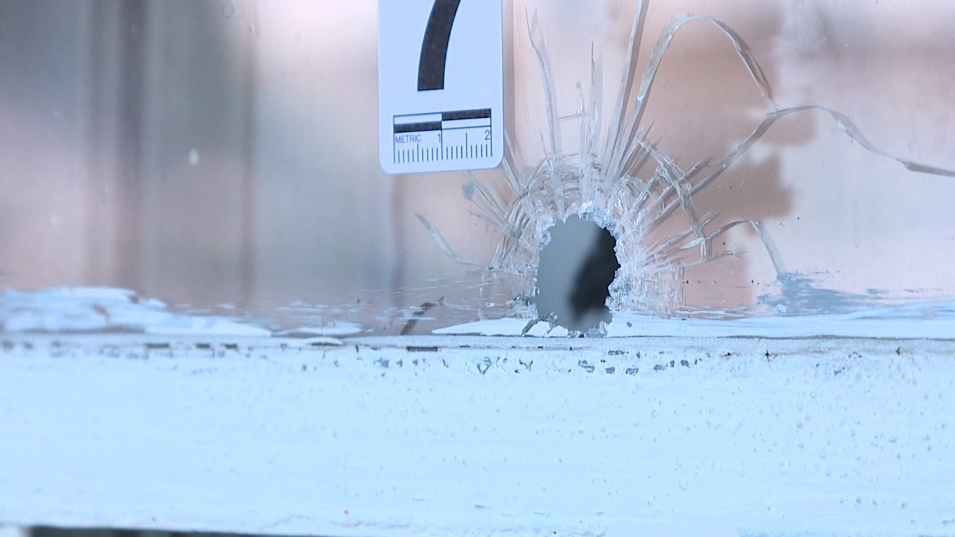 Shots fired into home; woman hurt