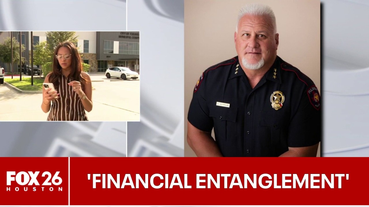 Police chief fired, accused of relationship with captain