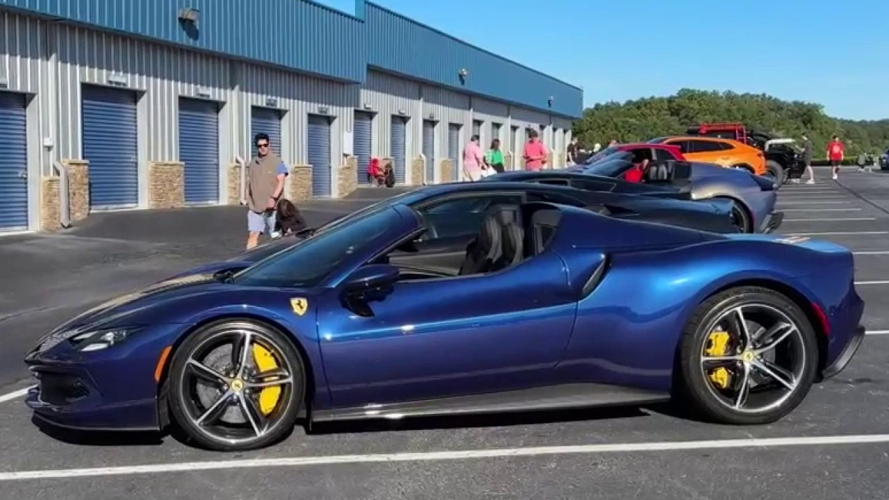 Rides to Remember pairs Ferraris with pediatric cancer kids