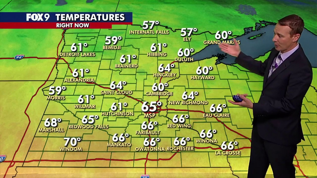 MN weather: Overcast veil lifts into beautiful weekend