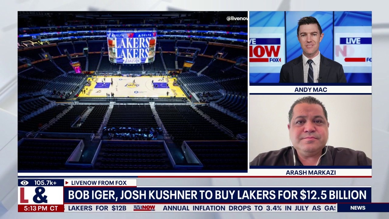 Bob Iger, Josh Kushner buy Lakers for $12.5B