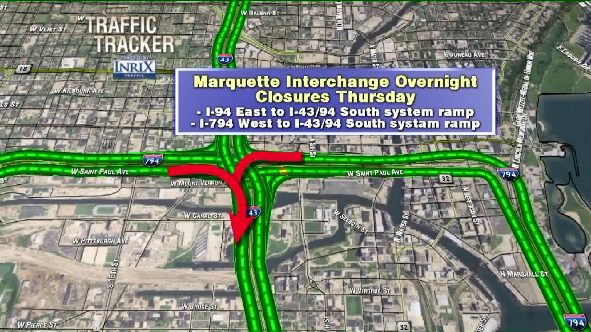 Closures coming up in Zoo Interchange