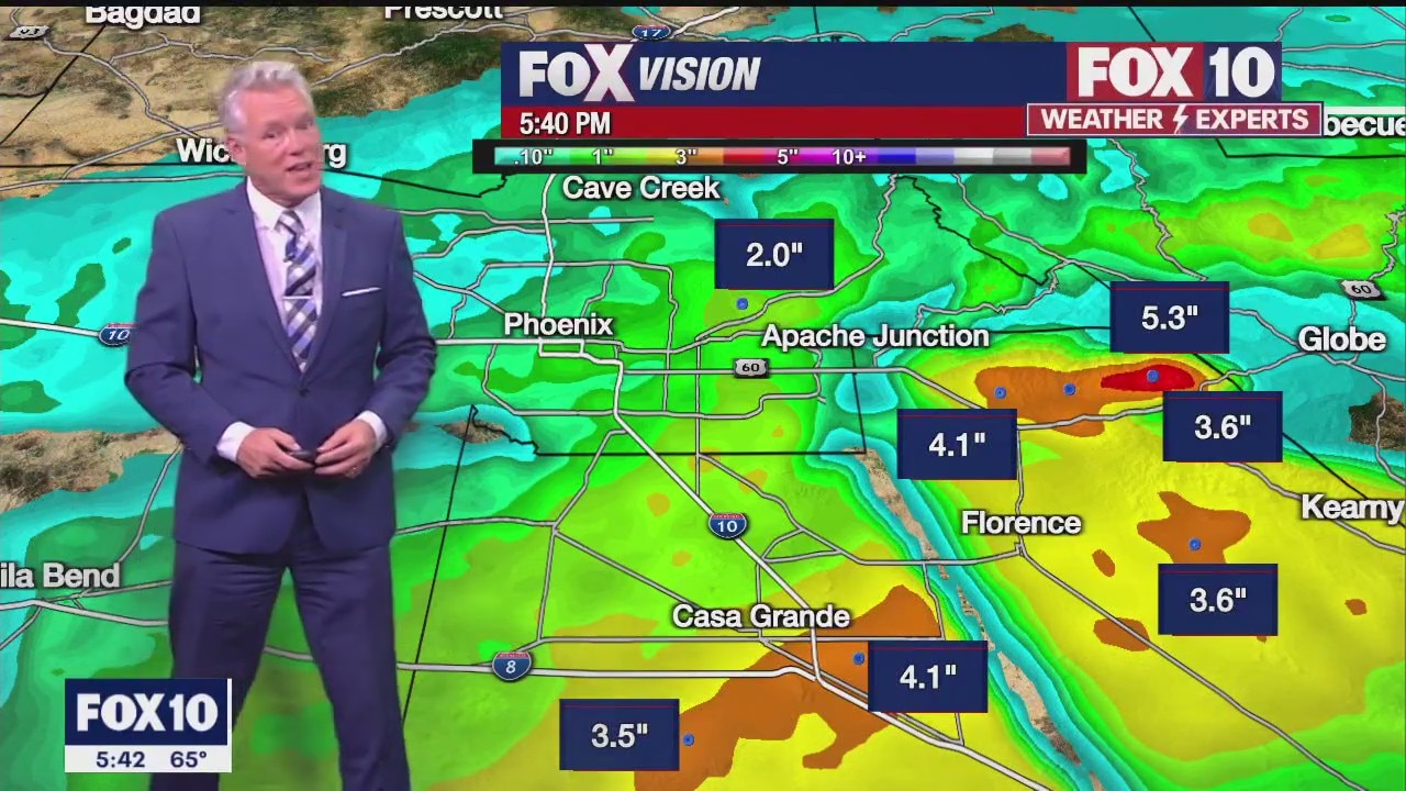 5 p.m. Weather Forecast - 12/4/22