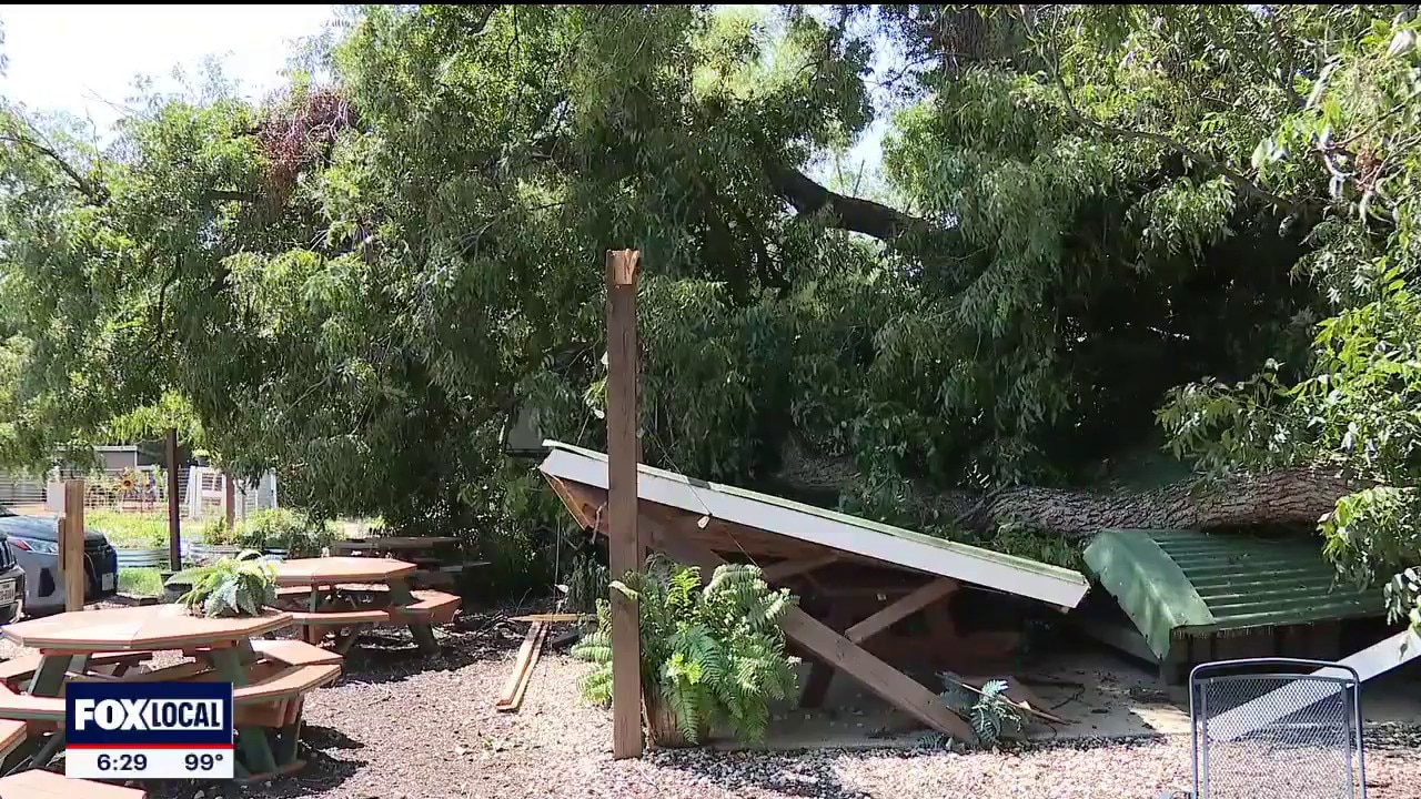 Storms devastate Fort Worth equestrian center