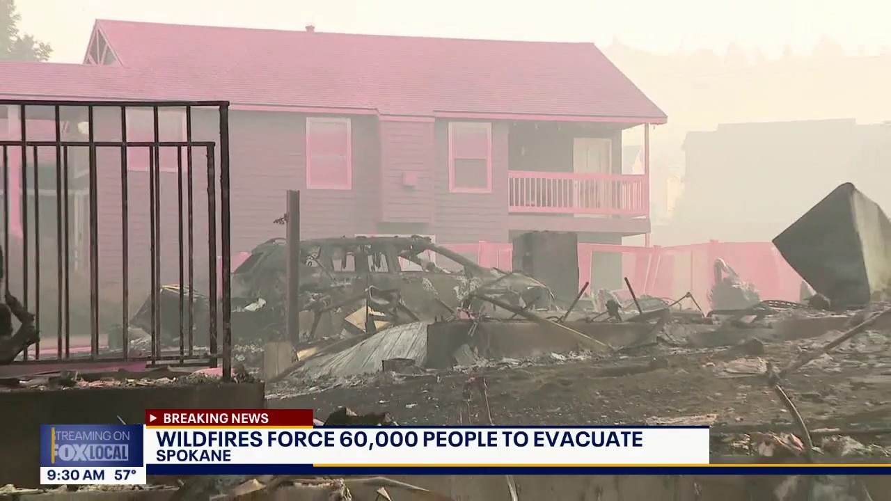 WA wildfires update Monday, Aug. 3
