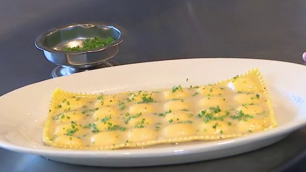 Ravioli at a French restaurant?
