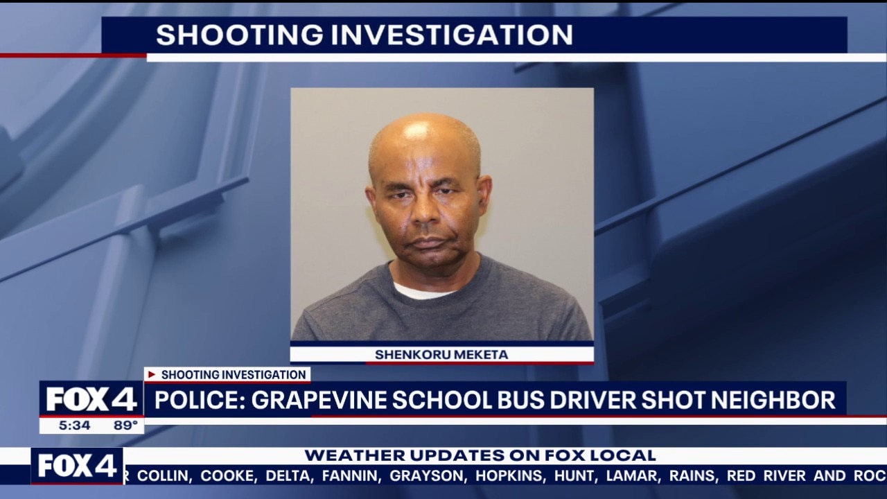 Bus driver in Grapevine arrested after shooting neighbor