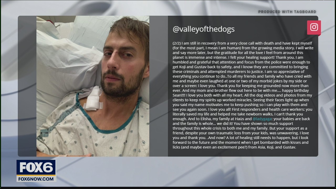 Lady Gaga's wounded dog walker speaks out, describes shooting