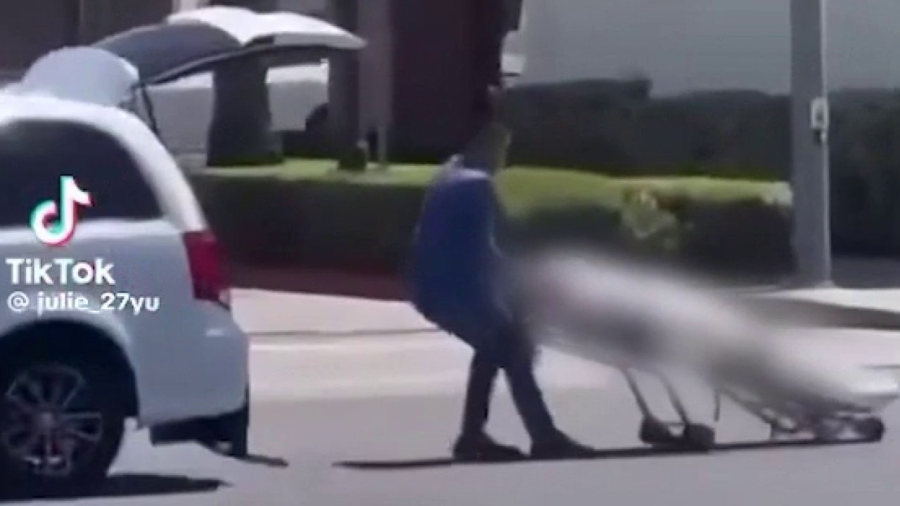 Body flies off mortuary van