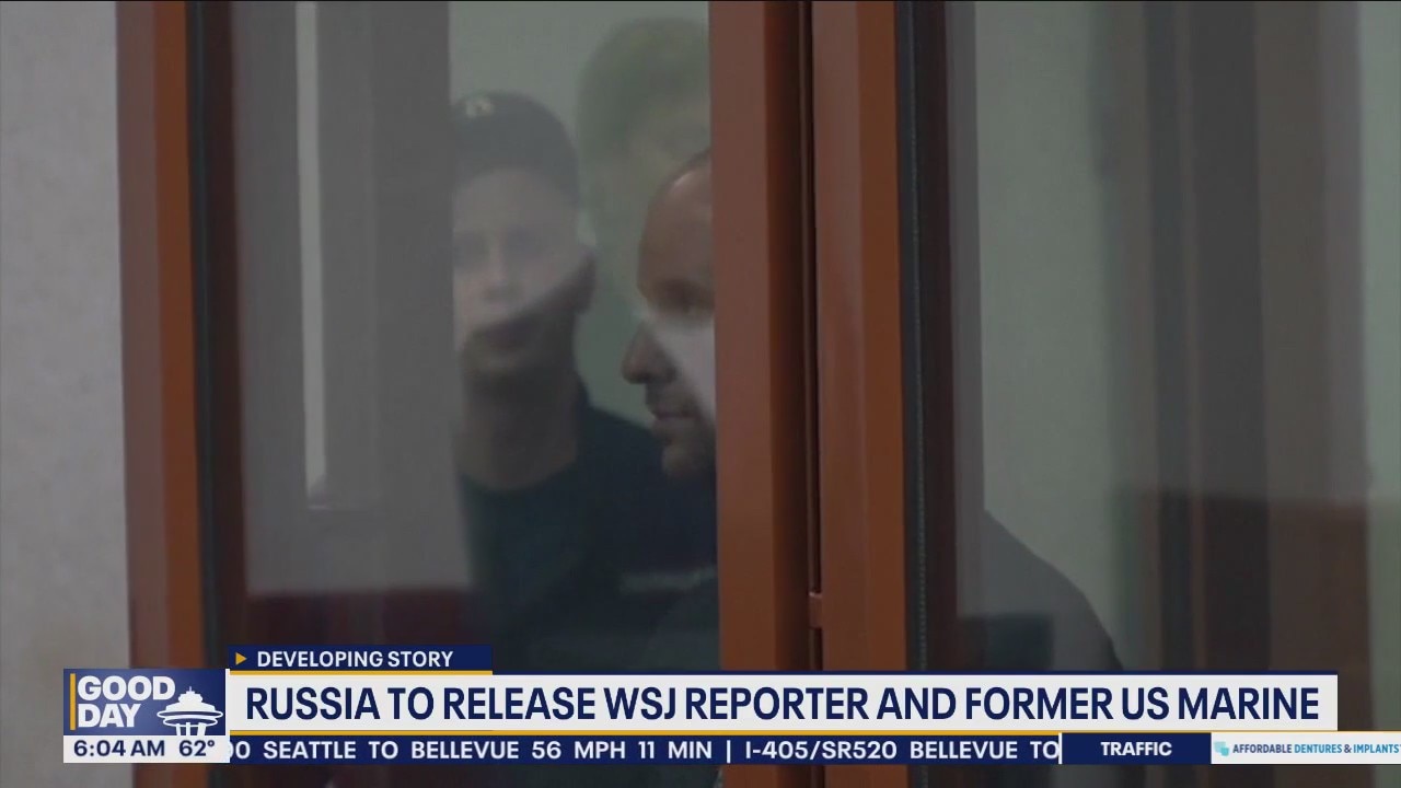 Russia to release WSJ reporter, former U.S. Marine