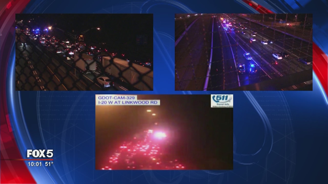 Pedestrian killed on I-20