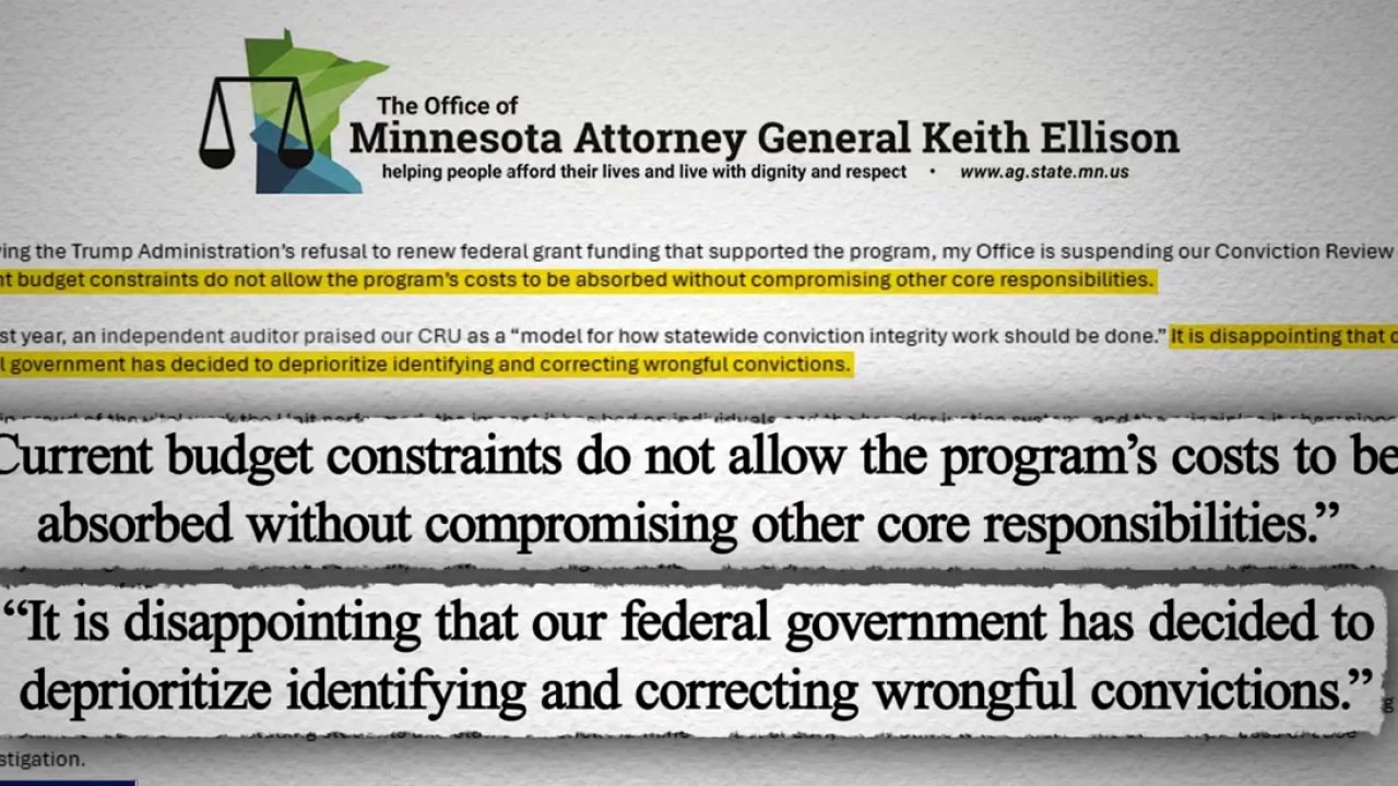 MN Conviction Review Unit shutting down